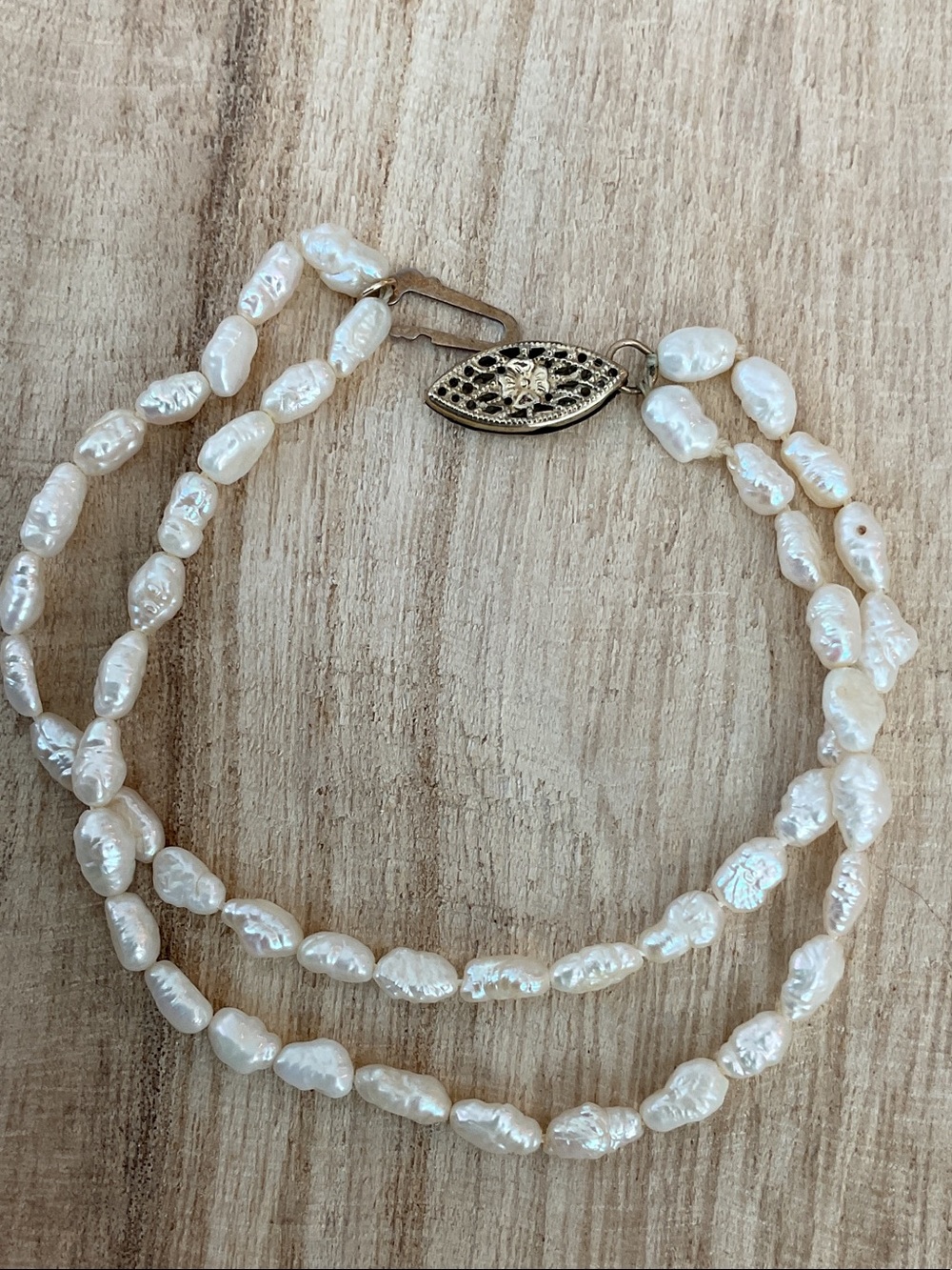 Vintage Fresh Water Rice Pearls